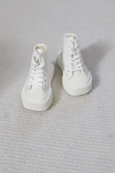 Blackkbbo - Square-Toe Canvas Shoes (MSD)